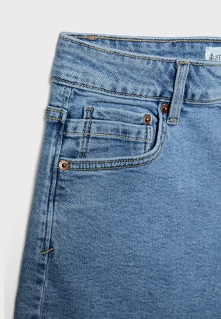 Шорты mom fit облегающего кроя D85- Заказать в России