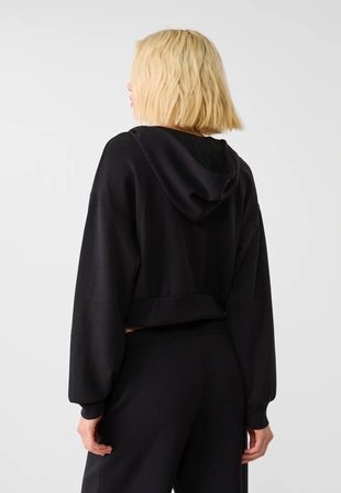 Толстовка на молнии из мягкой ткани- Заказать в России