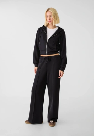 Толстовка на молнии из мягкой ткани- Заказать в России