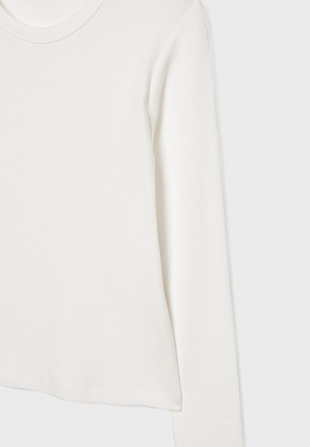 Лонгслив в рубчик- Заказать в России