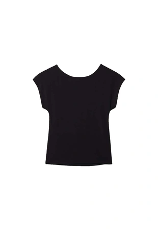 Футболка с открытой спиной- Заказать в России