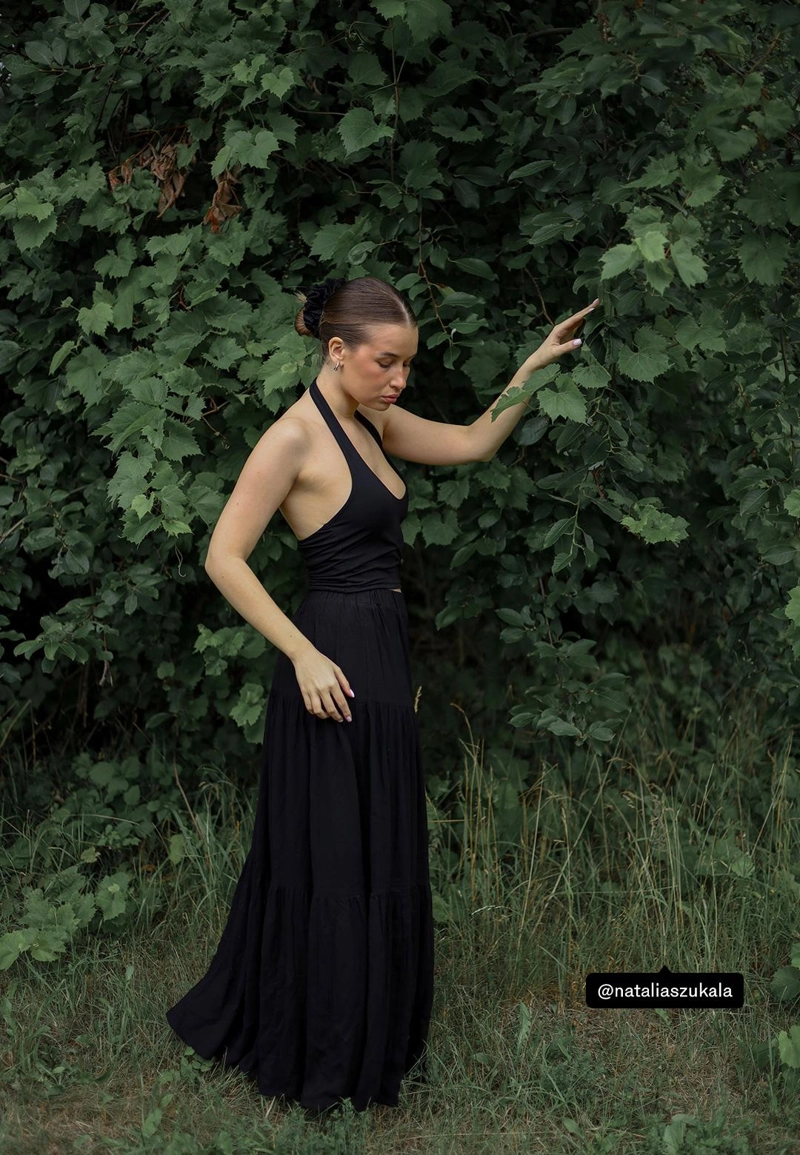 Юбка миди в стиле бохо