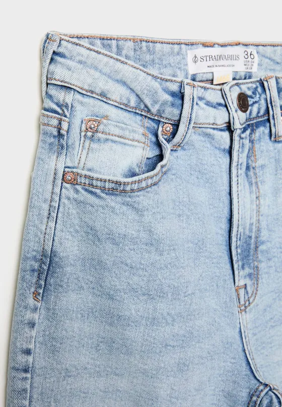 Джинсы mom fit D10 облегающего кроя