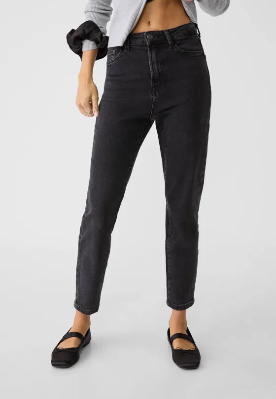 Джинсы mom fit D10 облегающего кроя