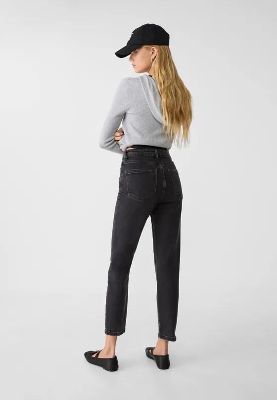 Джинсы mom fit D10 облегающего кроя