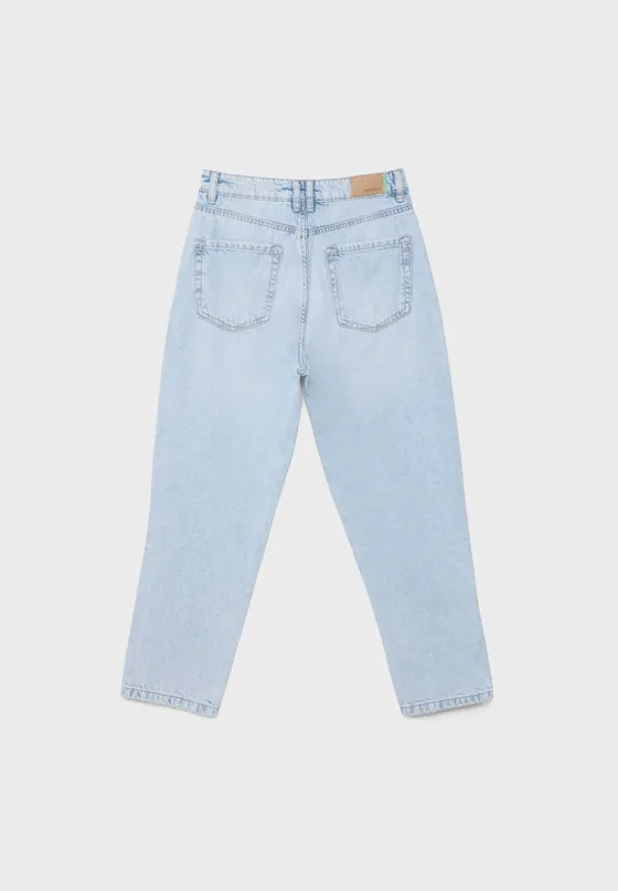 Джинсы mom fit D81
