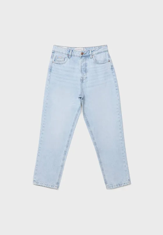 Джинсы mom fit D81