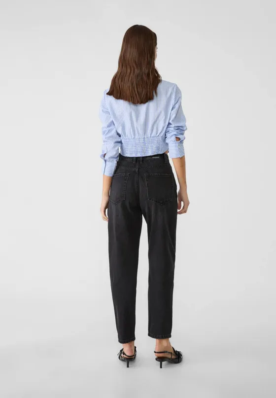 Джинсы mom fit D81