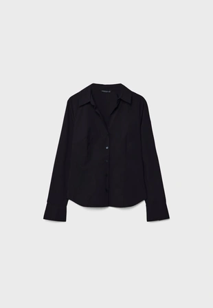 Базовая рубашка облегающего кроя- Заказать в России