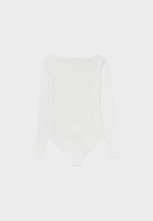 Боди с вырезом сердечком- Заказать в России