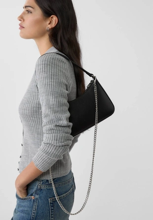 Сумка с плечевым ремнем-цепочкой- Заказать в России