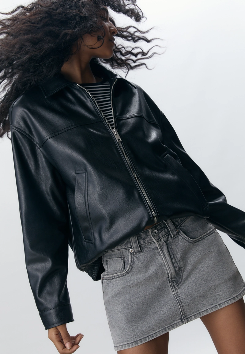 Джинсовая юбка-шорты D62