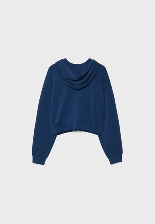 Куртка с капюшоном, из мягкой ткани- Заказать в России